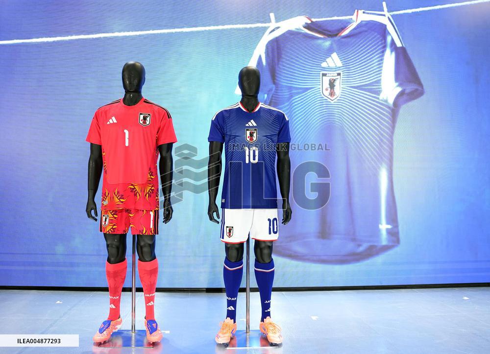 Football: Japan jerseys for 2026 World Cup