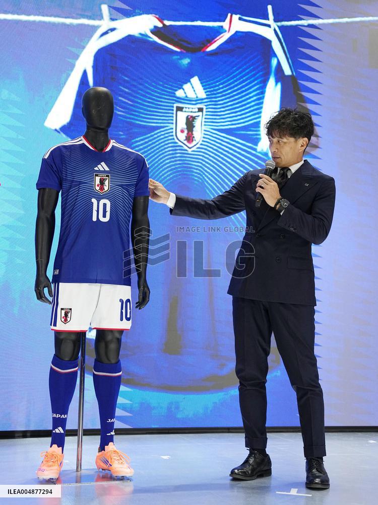 Football: Japan jerseys for 2026 World Cup
