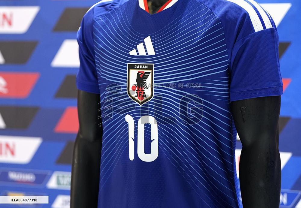Football: Japan jerseys for 2026 World Cup