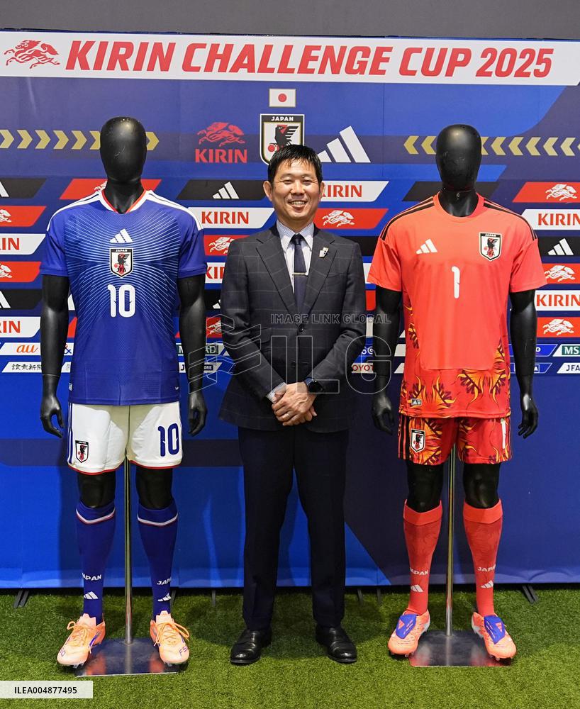 Football: Japan jerseys for 2026 World Cup