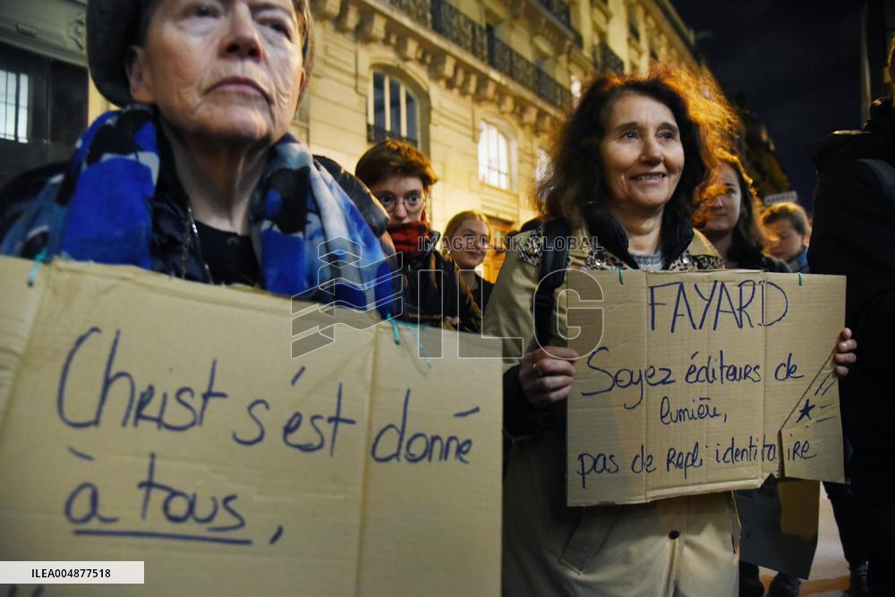 Protests Against Eric Zemmour's Book - Paris