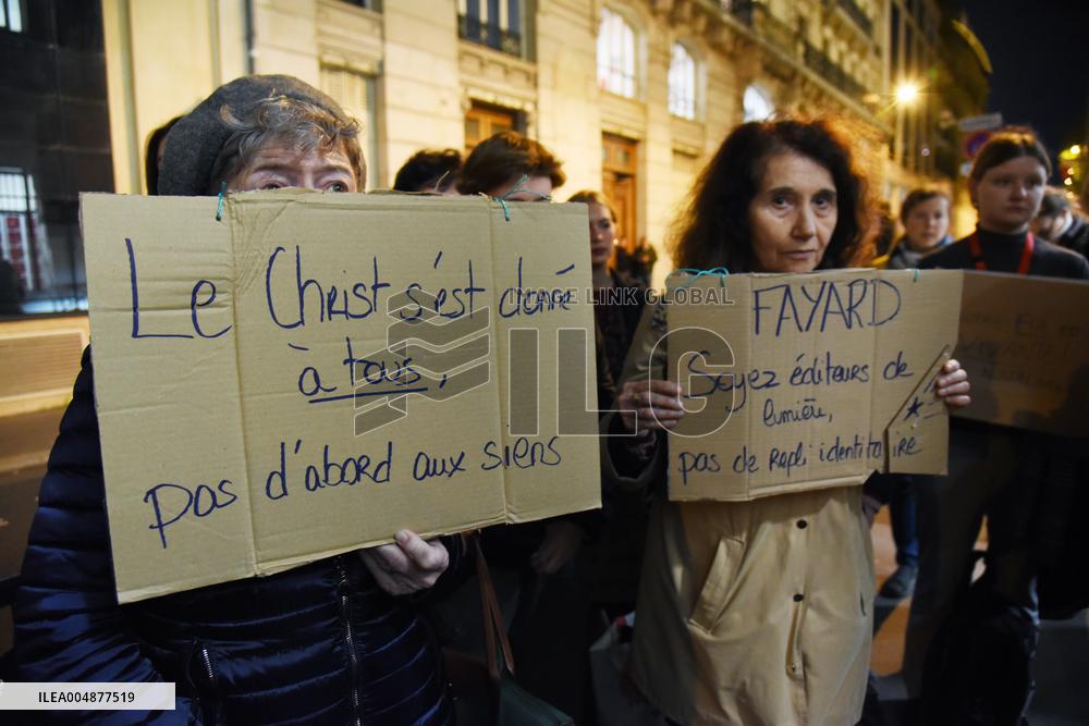 Protests Against Eric Zemmour's Book - Paris