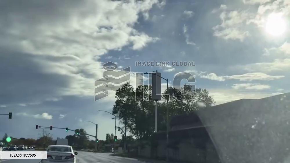 US: Storm Lashes Northern California With High Winds, Travel Disruptions