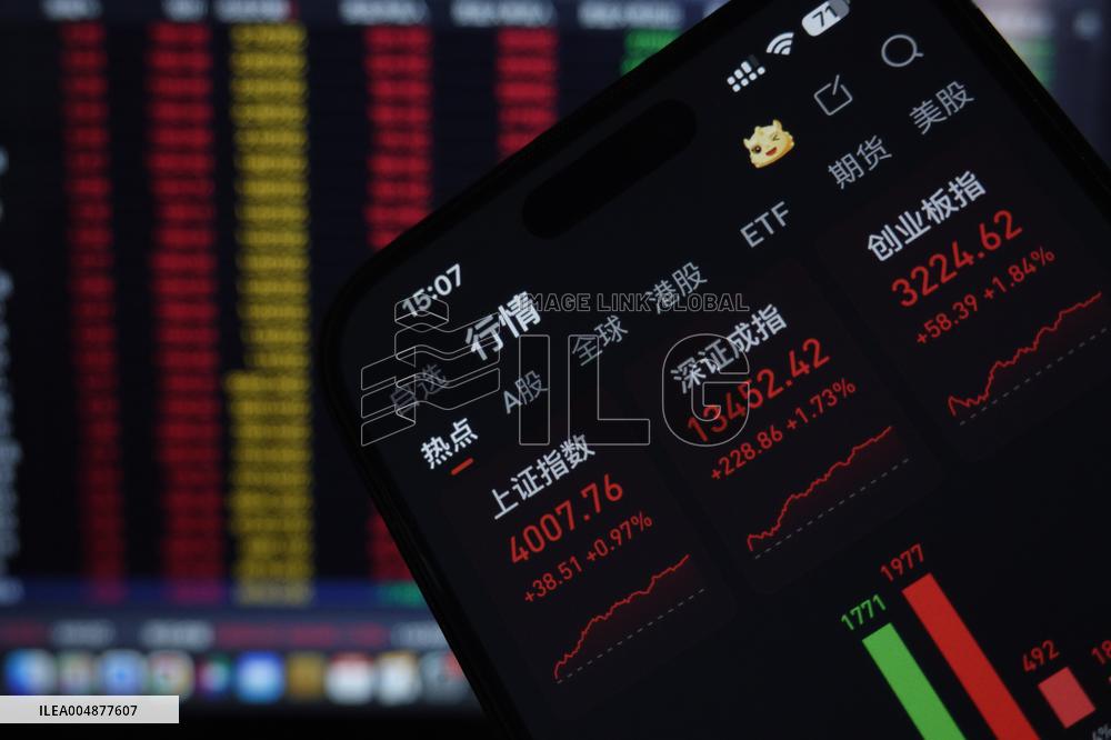 Daily Stock Index in China