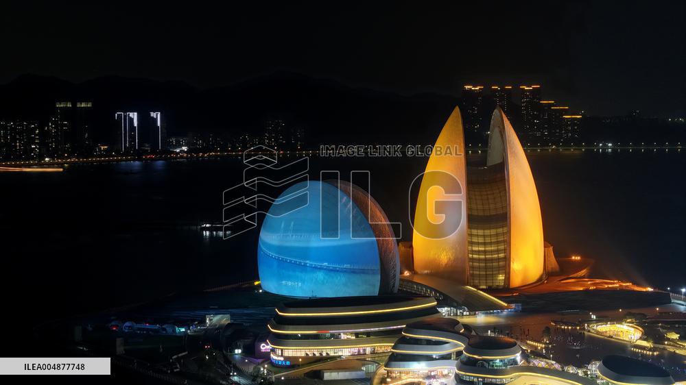 Zhuhai Grand Theater Night View