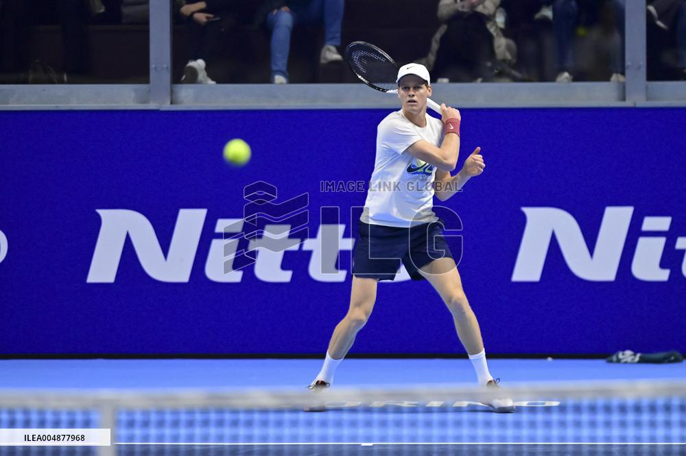 Training Session for Jannik Sinner - Turin