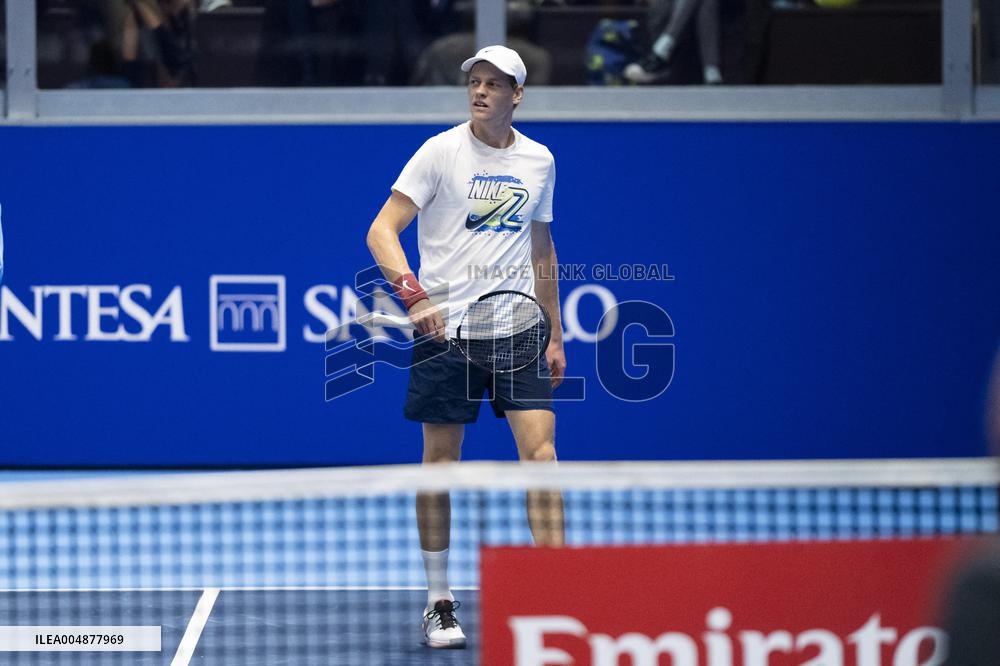 Training Session for Jannik Sinner - Turin