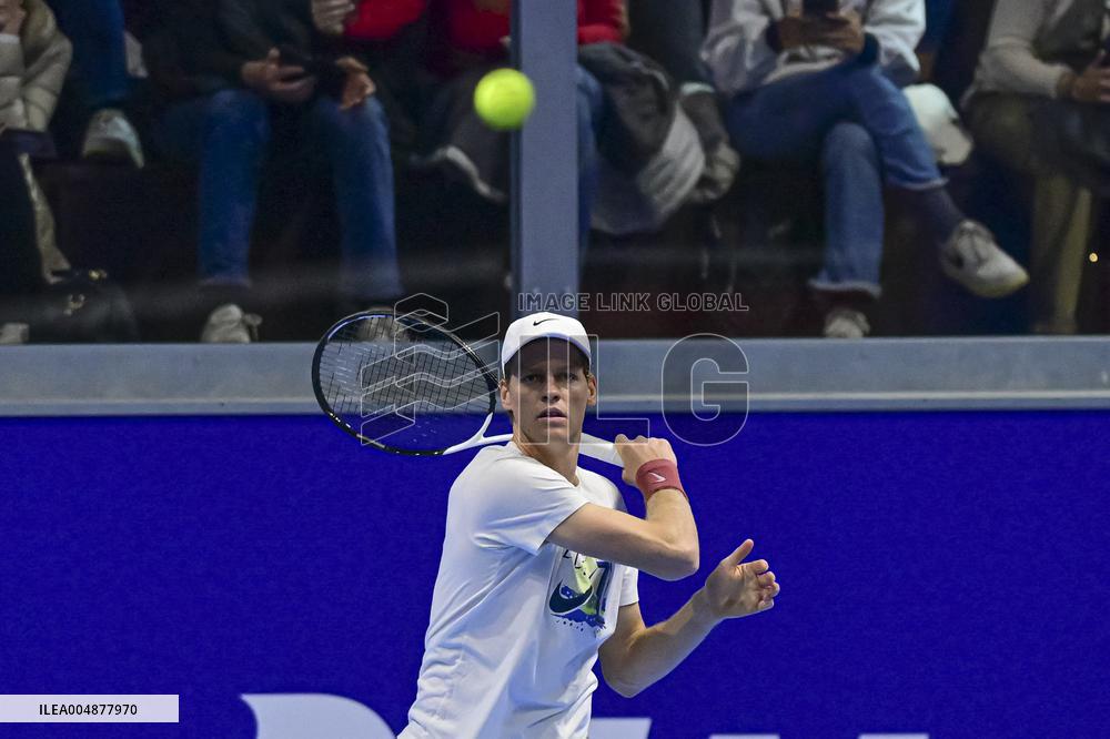 Training Session for Jannik Sinner - Turin