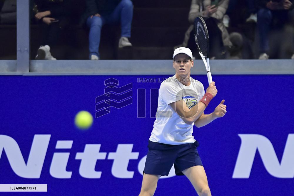 Training Session for Jannik Sinner - Turin