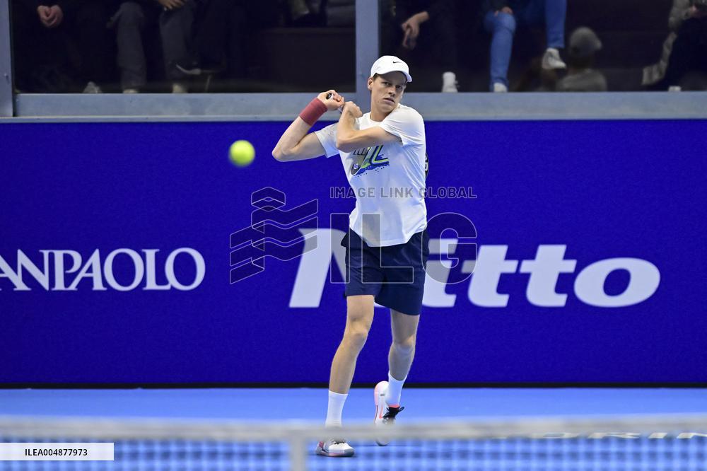 Training Session for Jannik Sinner - Turin