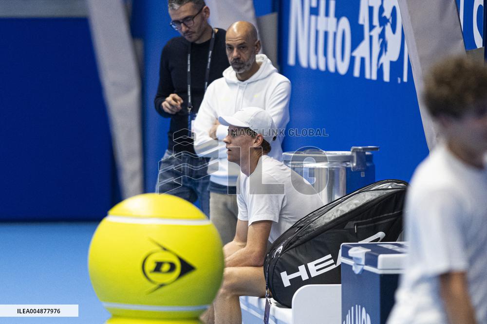 Training Session for Jannik Sinner - Turin