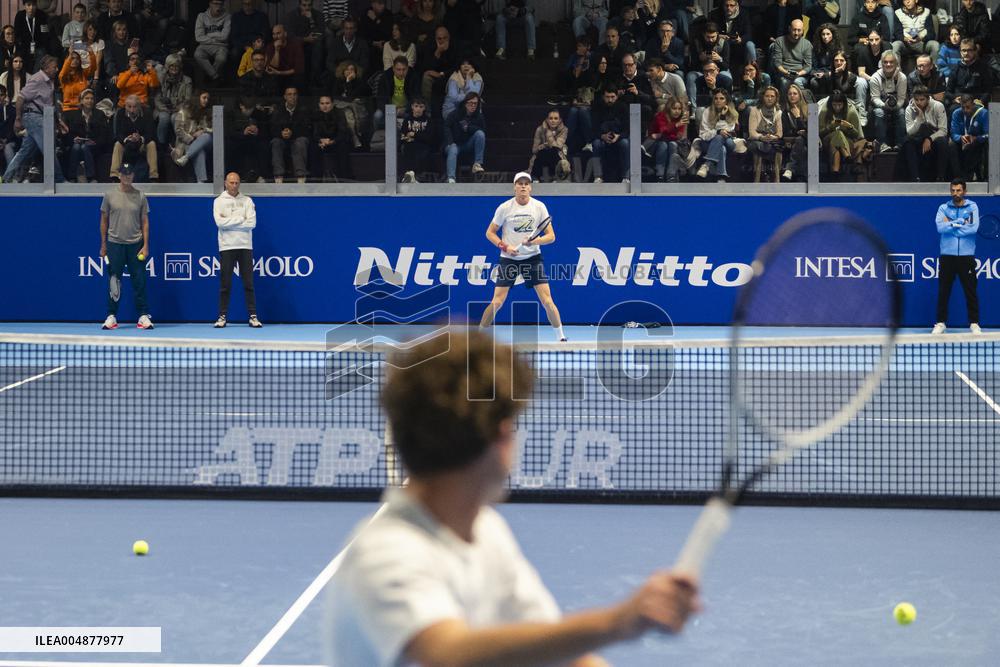 Training Session for Jannik Sinner - Turin