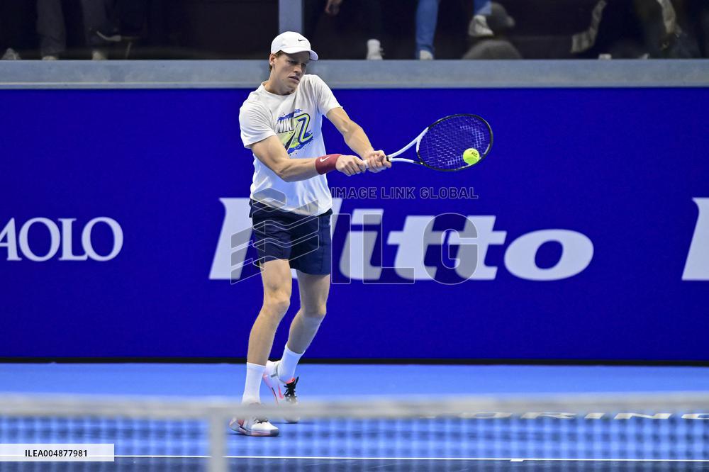 Training Session for Jannik Sinner - Turin