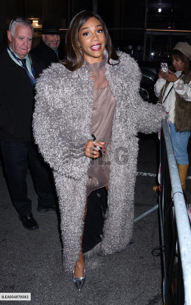Tiffany Haddish at the Late Show With Stephen Colbert - NYC