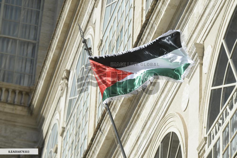 President Abbas Visits Vatican - Italy