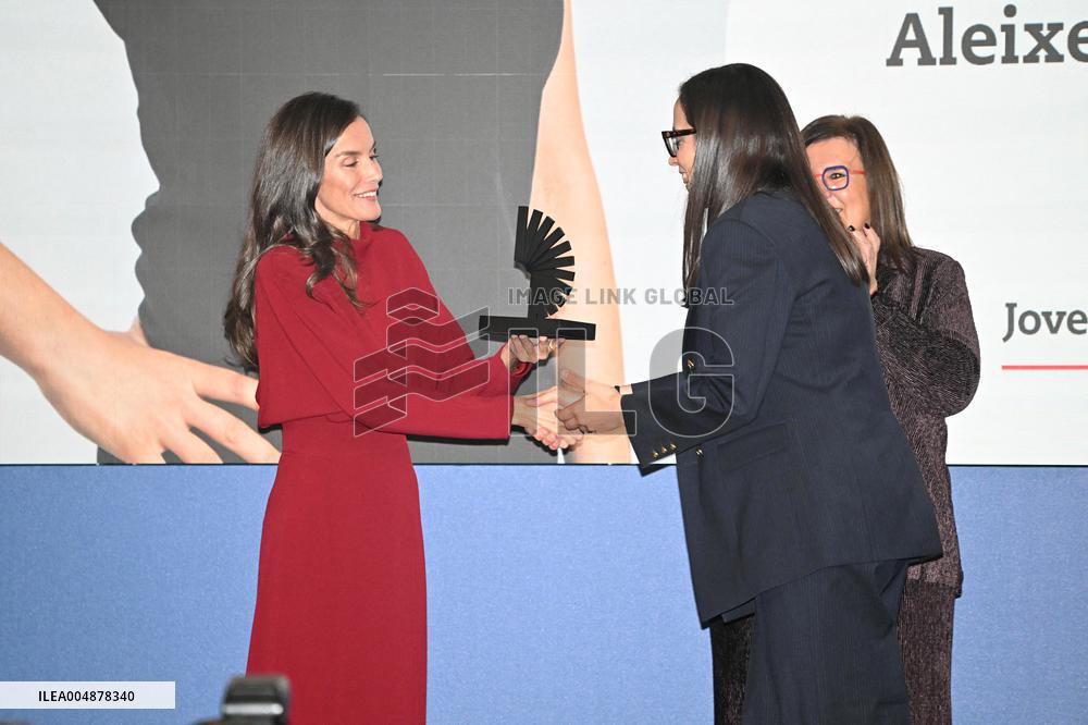Queen Letizia Presides Over The National Innovation And Design Awards - Madrid