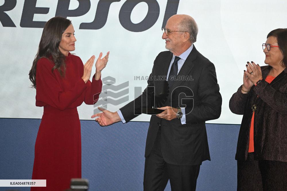 Queen Letizia Presides Over The National Innovation And Design Awards - Madrid