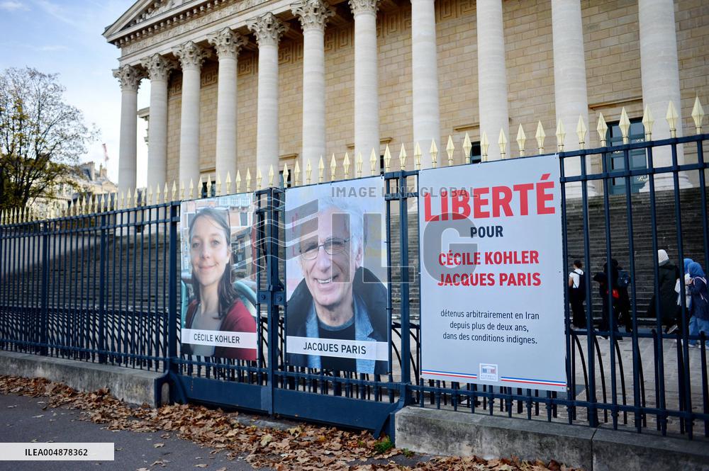 Billboards Jacques Paris and Cecile Kohler - Paris