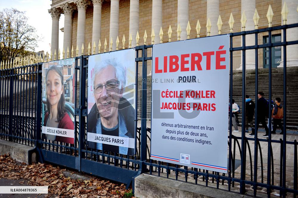Billboards Jacques Paris and Cecile Kohler - Paris