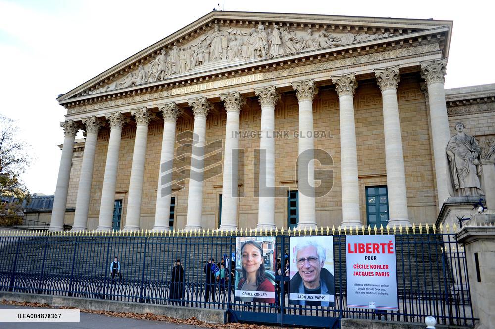 Billboards Jacques Paris and Cecile Kohler - Paris
