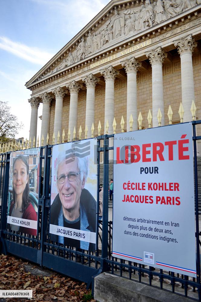 Billboards Jacques Paris and Cecile Kohler - Paris
