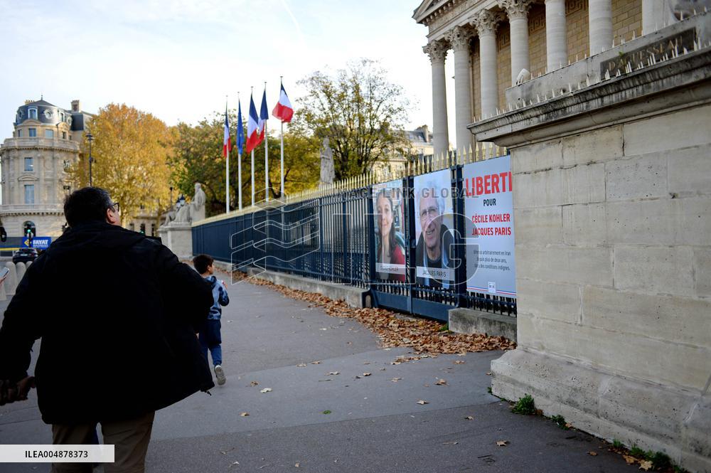 Billboards Jacques Paris and Cecile Kohler - Paris