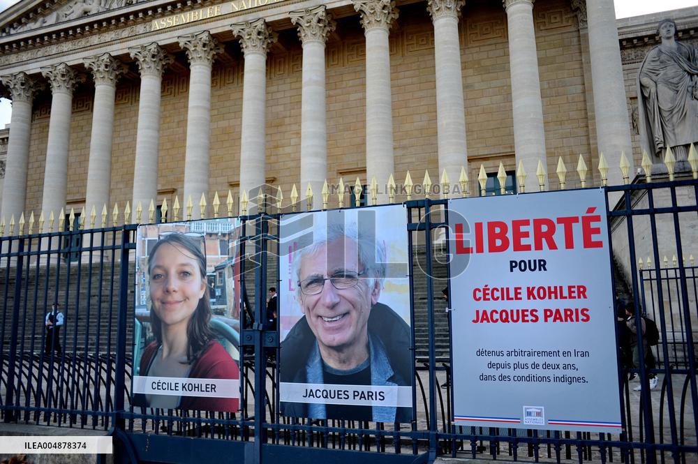 Billboards Jacques Paris and Cecile Kohler - Paris