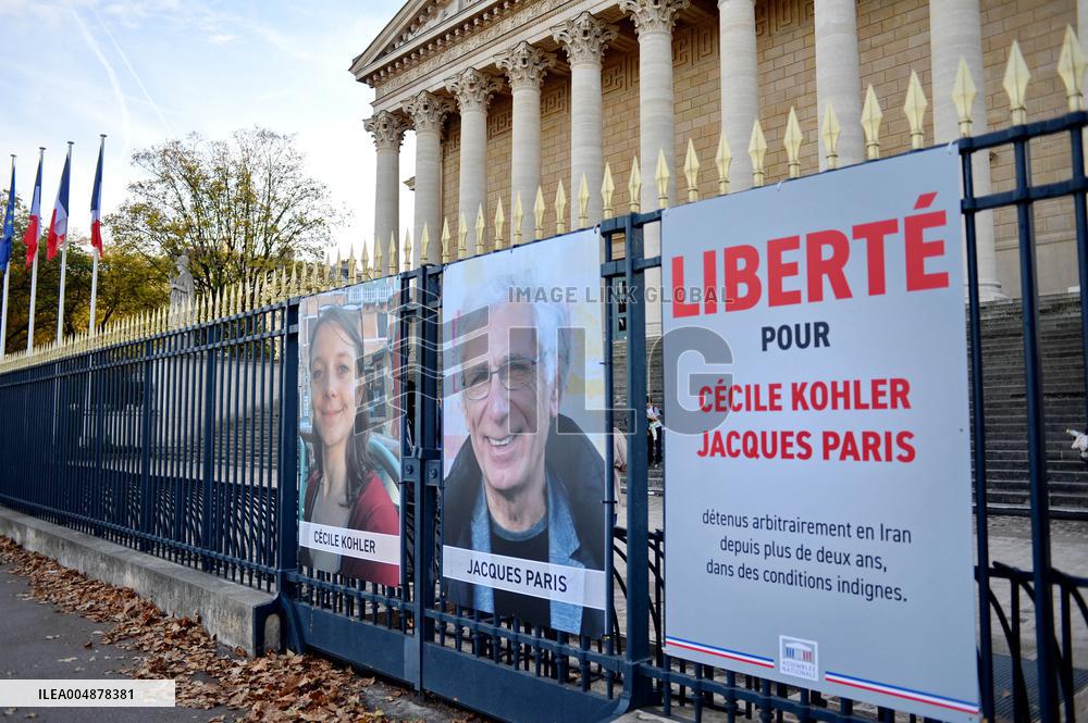 Billboards Jacques Paris and Cecile Kohler - Paris