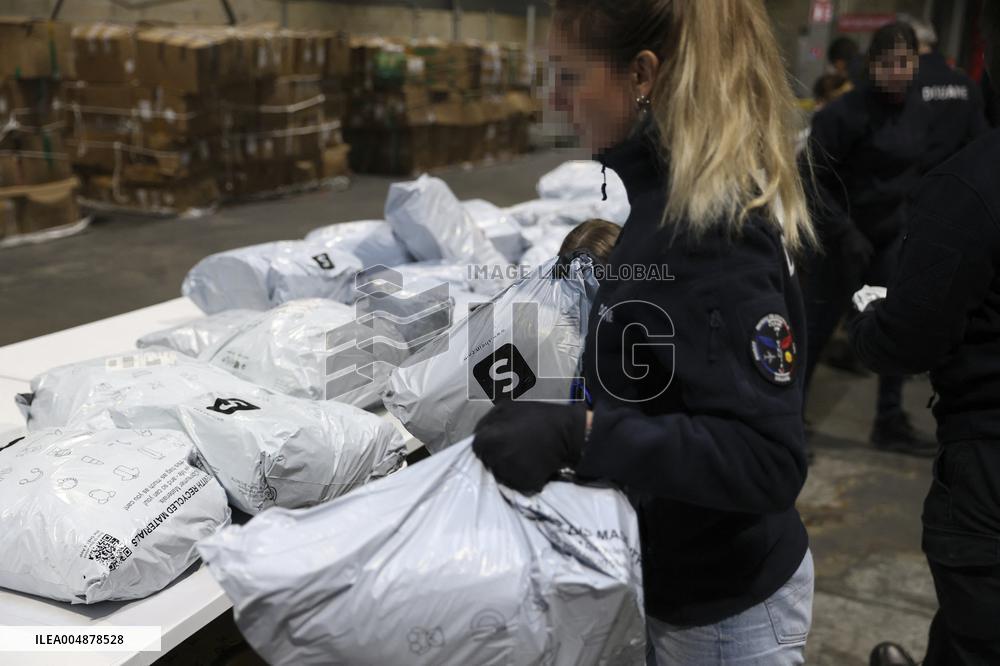 Operation to Inspect Packages from Shein - Paris