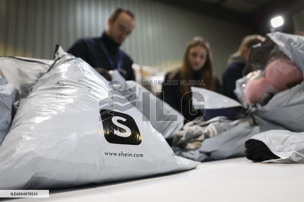 Operation to Inspect Packages from Shein - Paris