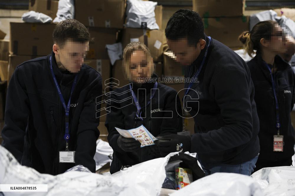 Operation to Inspect Packages from Shein - Paris