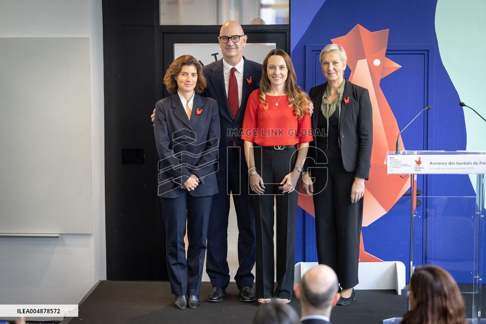 Roland Lescure at the Future4Care Incubator for the French Tech - Paris AJ