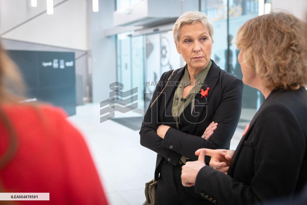 Roland Lescure at the Future4Care Incubator for the French Tech - Paris AJ