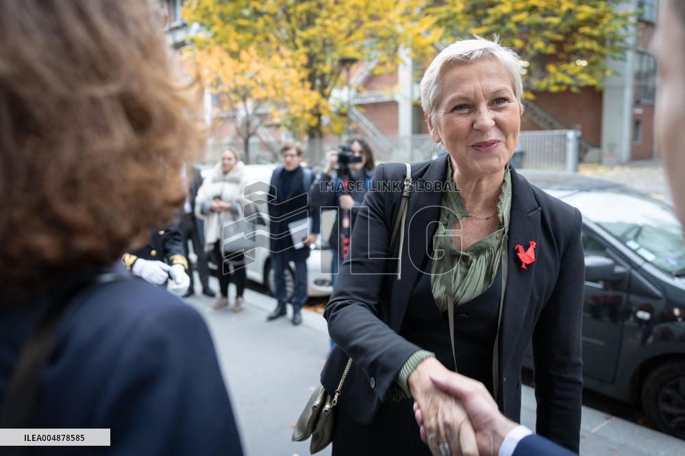 Roland Lescure at the Future4Care Incubator for the French Tech - Paris AJ