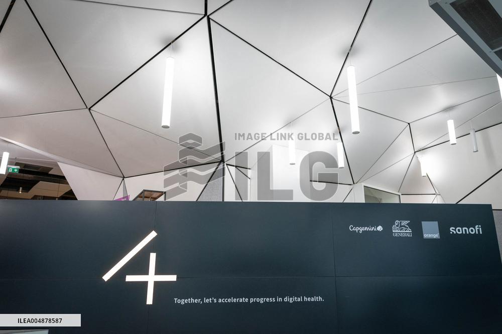 Roland Lescure at the Future4Care Incubator for the French Tech - Paris AJ