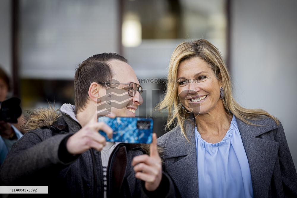 Queen Maxima Visits Enik Recovery College - Utrecht