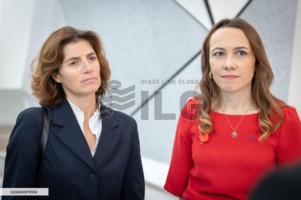 Roland Lescure at the Future4Care Incubator for the French Tech - Paris AJ