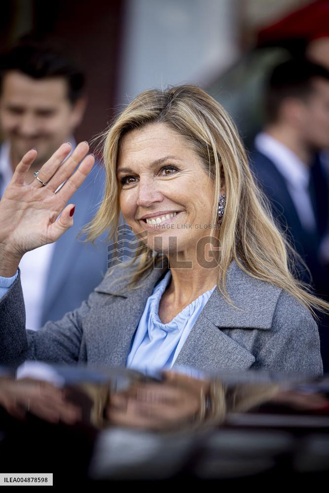 Queen Maxima Visits Enik Recovery College - Utrecht