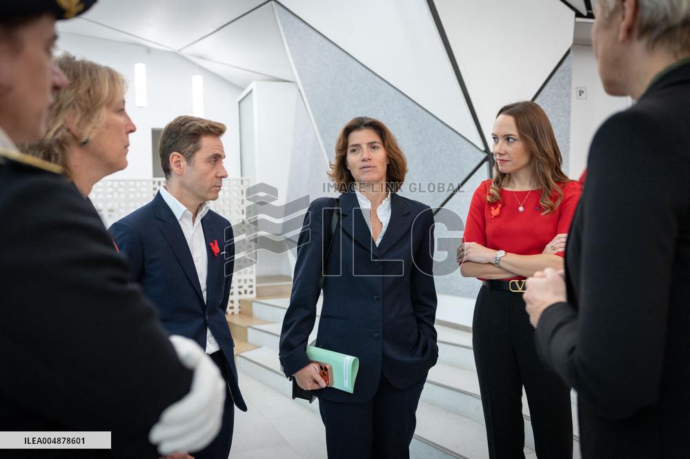 Roland Lescure at the Future4Care Incubator for the French Tech - Paris AJ