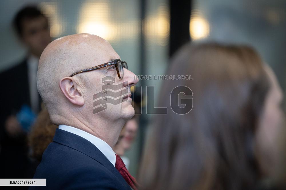 Roland Lescure at the Future4Care Incubator for the French Tech - Paris AJ