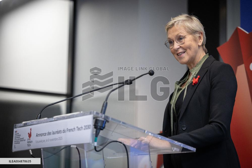 Roland Lescure at the Future4Care Incubator for the French Tech - Paris AJ