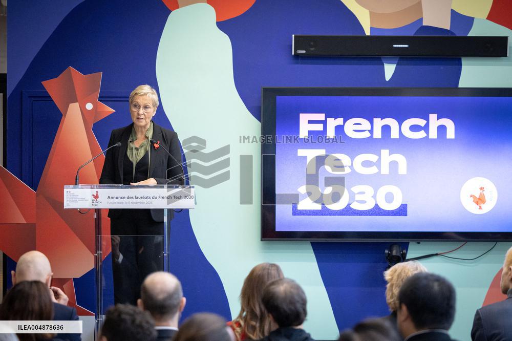 Roland Lescure at the Future4Care Incubator for the French Tech - Paris AJ