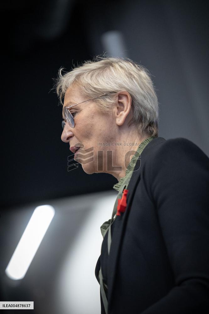 Roland Lescure at the Future4Care Incubator for the French Tech - Paris AJ