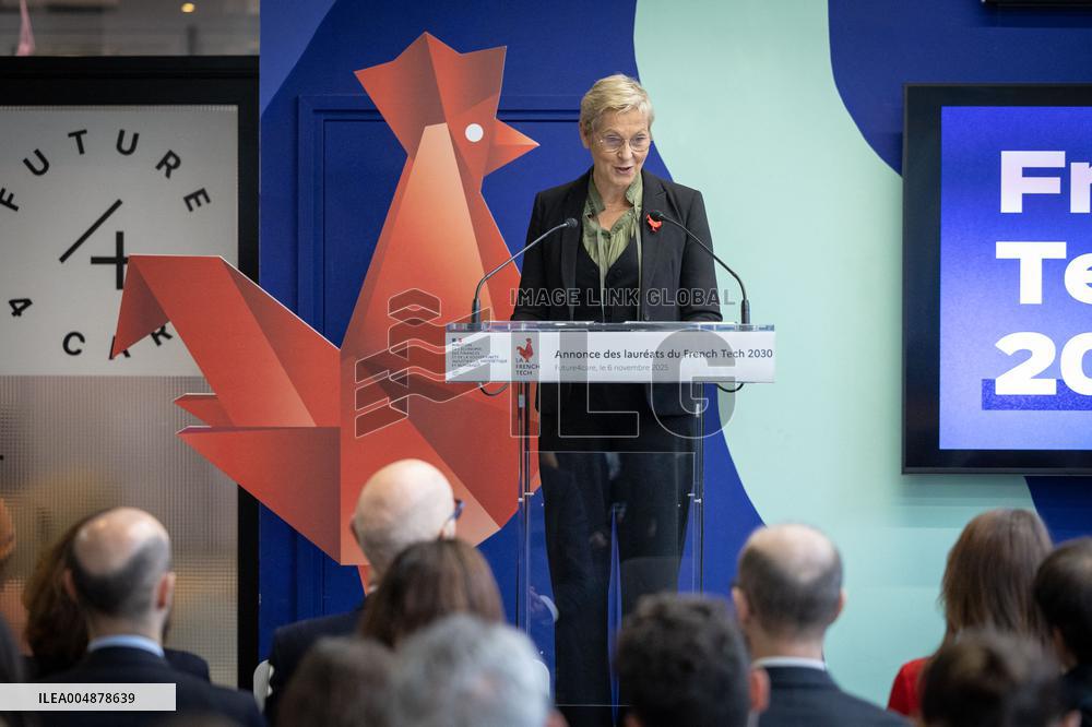 Roland Lescure at the Future4Care Incubator for the French Tech - Paris AJ