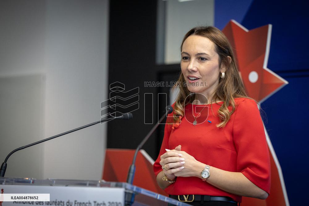 Roland Lescure at the Future4Care Incubator for the French Tech - Paris AJ