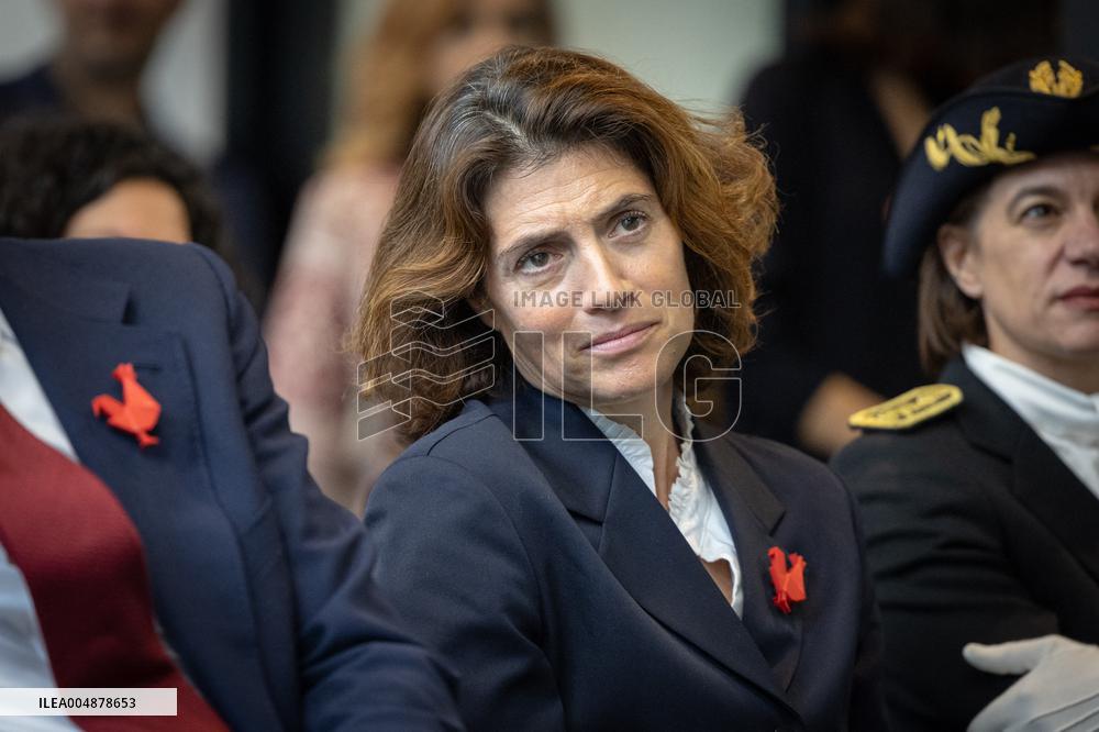 Roland Lescure at the Future4Care Incubator for the French Tech - Paris AJ