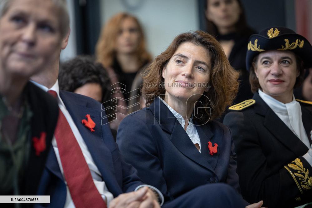 Roland Lescure at the Future4Care Incubator for the French Tech - Paris AJ
