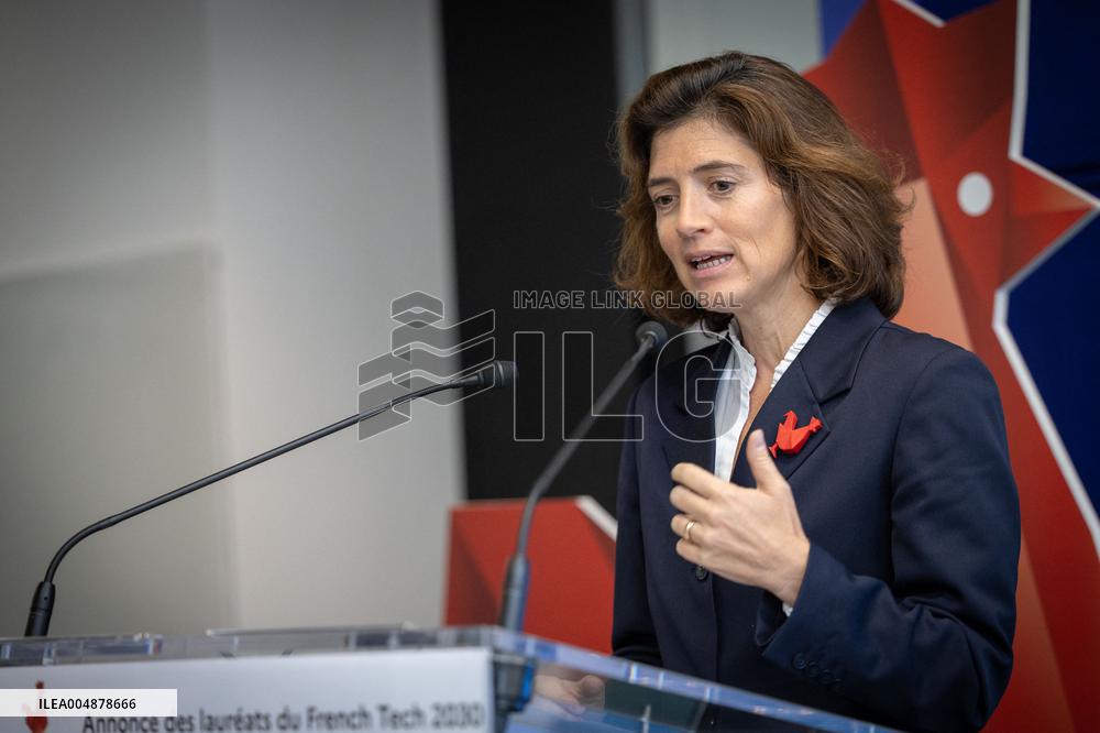 Roland Lescure at the Future4Care Incubator for the French Tech - Paris AJ