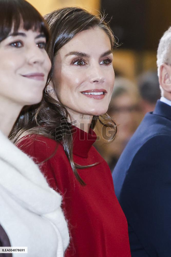 Queen Letizia Presides Over The National Innovation And Design Awards - Madrid - David