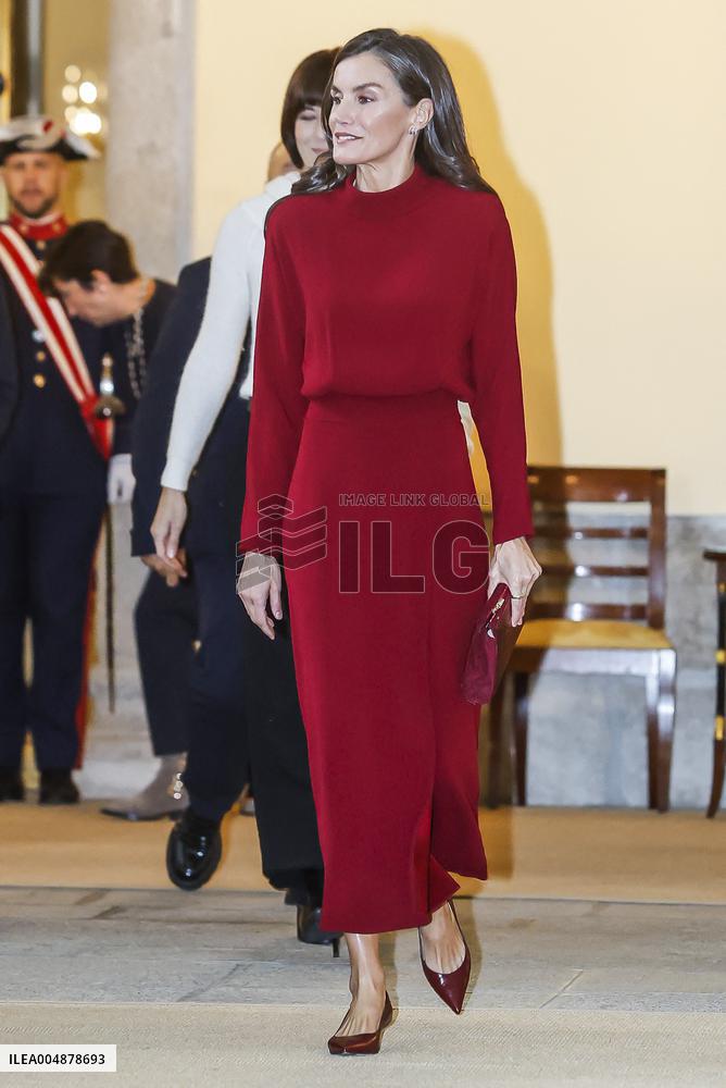 Queen Letizia Presides Over The National Innovation And Design Awards - Madrid - David